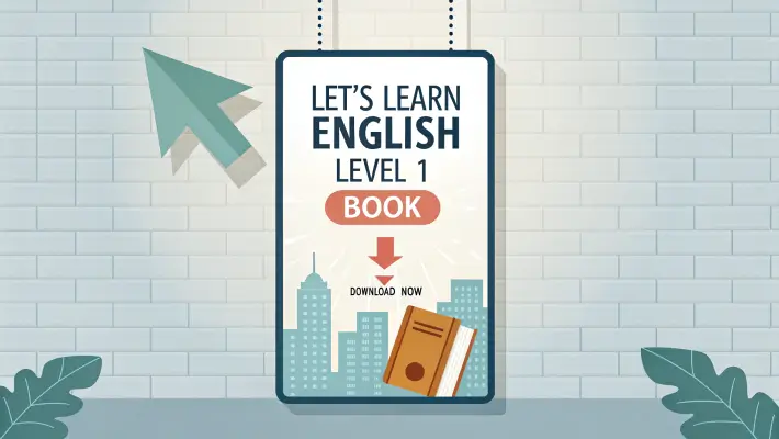 Download Let's Learn English Level 1 Book Now