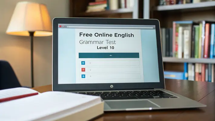 Free online English grammar test level 10