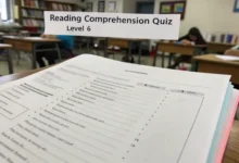 Free reading comprehension quiz level 6