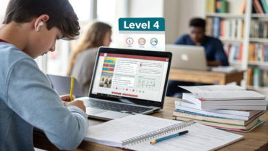 Online vocabulary quizzes level 4