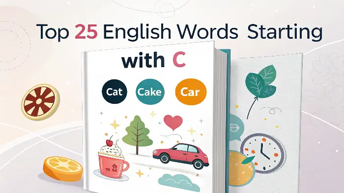 Top 25 English Words Starting with C